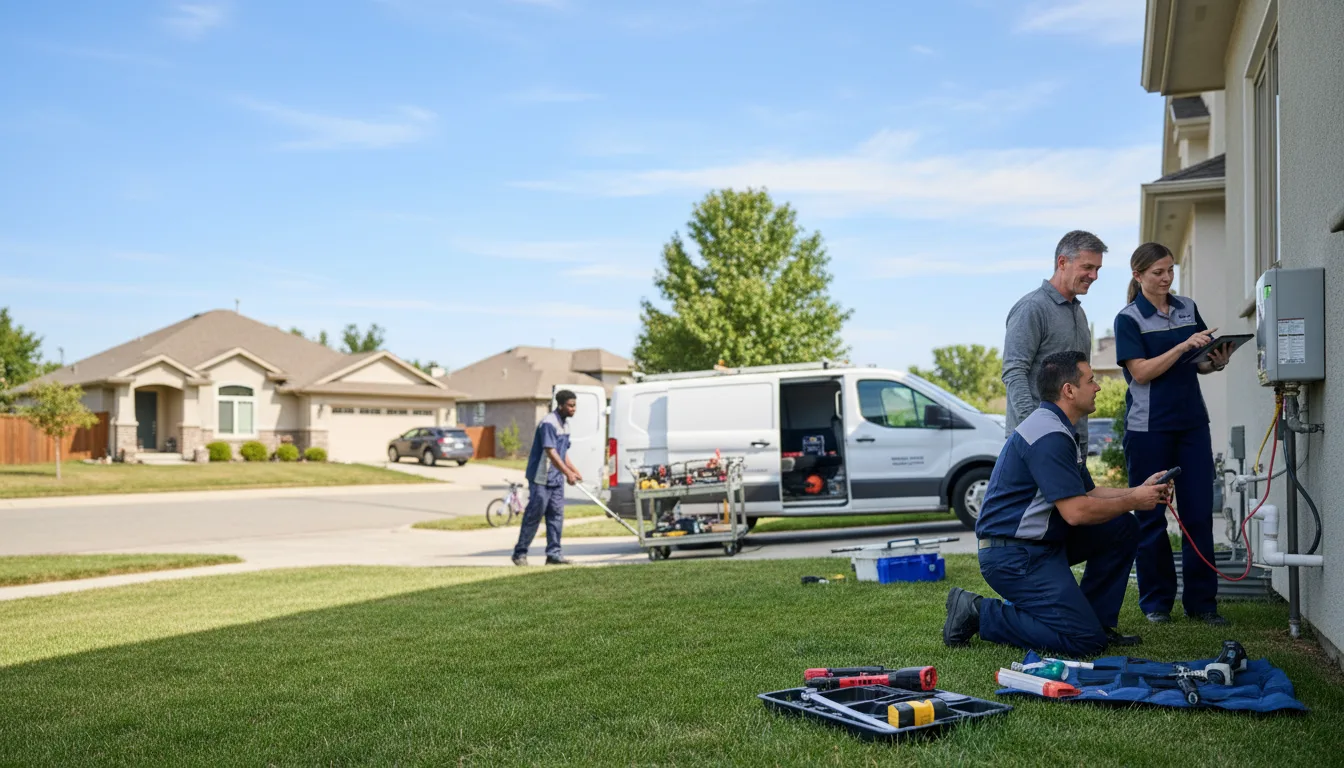 Tankless water heater service in Troy, PA